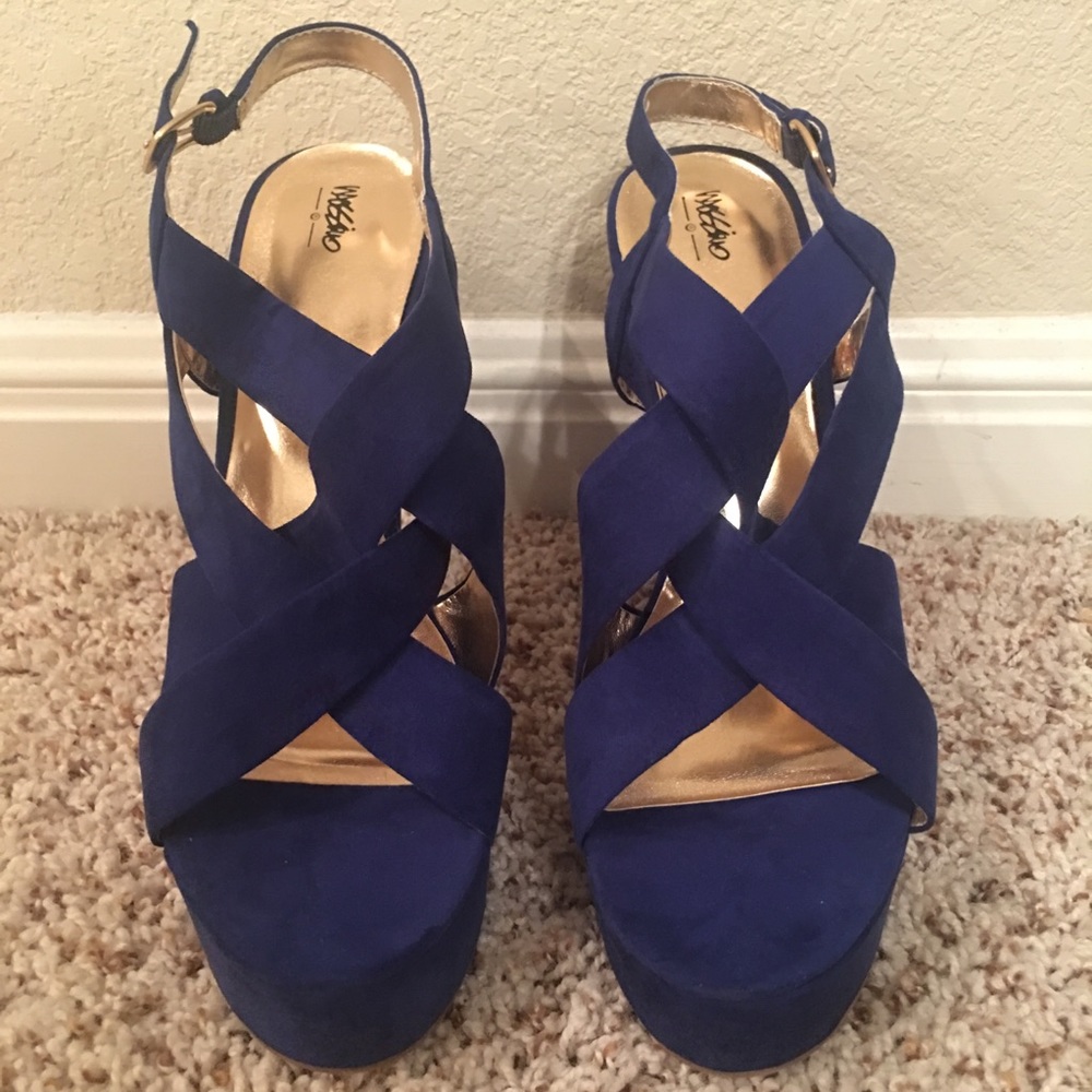 Royal Blue Heels